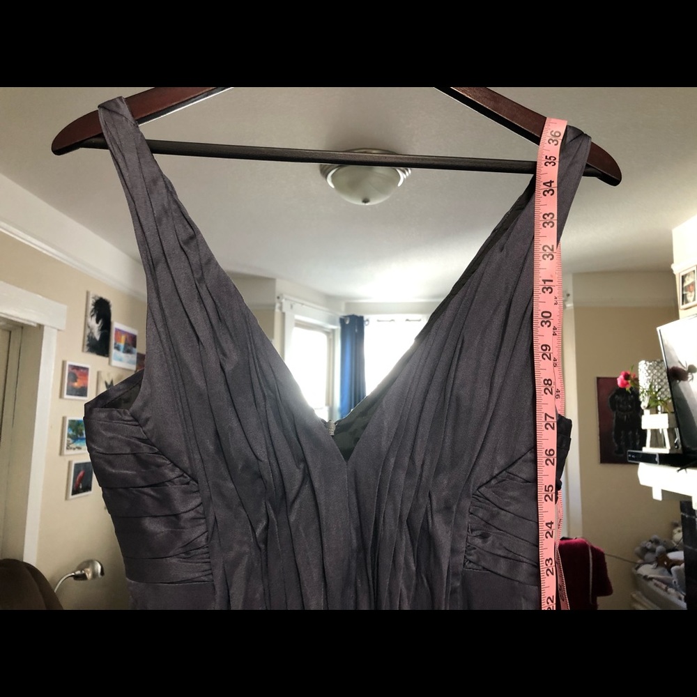Foley graphite color dress